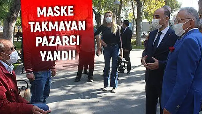 Vali Günaydın: Üç kez maske takmayan pazarcı esnafı pazara süresiz alınmayacak