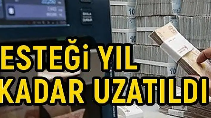 Stopaj desteği yıl sonuna kadar uzatıldı