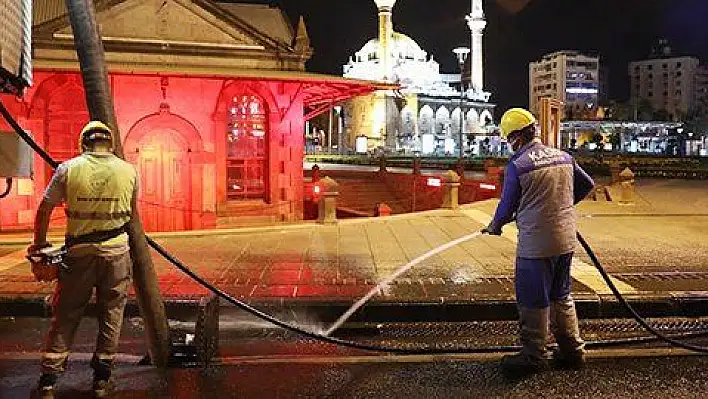 KASKİ'den yağmur suyu ızgaralarına temizlik