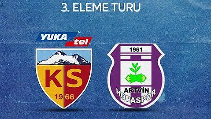 Kayserispor'un rakibi Artvin Hopaspor oldu