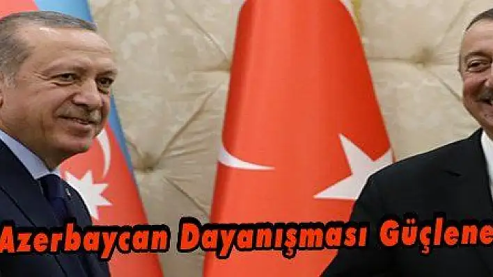 Erdoğan: 'Türkiye-Azerbaycan Dayanışması Güçlenerek Devam Ediyor'