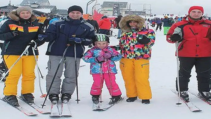 Ruslar kış tatili için yine Erciyes'e gelecek 