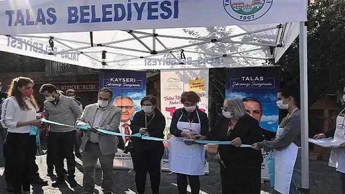 Talas 'Maharetli Eller Kadın Üretim Pazarı' açıldı