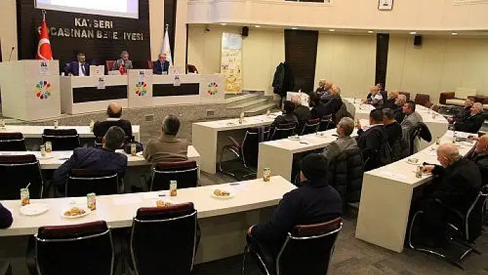 Kayseri küçük Millet Meclisi'nde 'deprem' tartışıldı