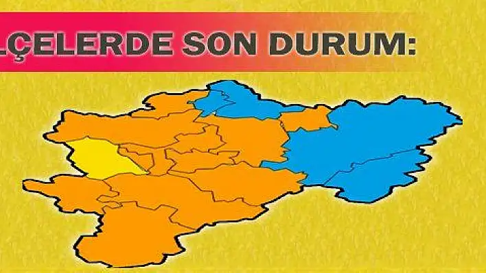 İLÇELERDE SON DURUM: