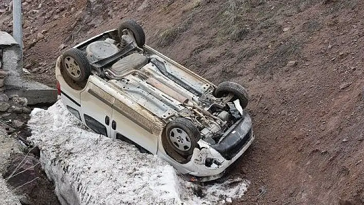 Kayseri'de trafik kazası: 1 yaralı