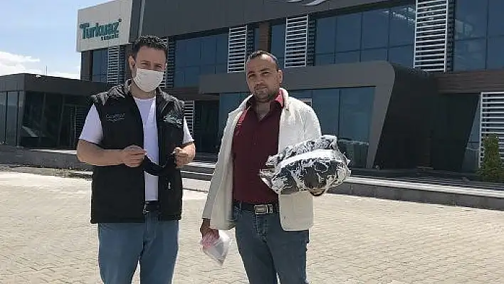 İncesu OSB 3 bin maske dağıttı