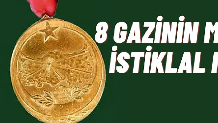 8 gazinin mirasçısına İstiklal madalyası Kayseri de var