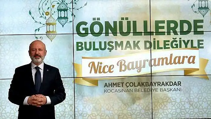 Çolakbayrakdar: 'Kayserili hemşerilerimin bayram sevincini ve coşkusunu yürekten paylaşıyorum'