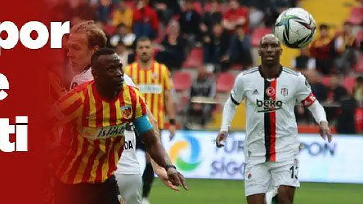 Kayserispor evinde kaybetti (2-3)