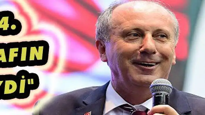 Muharrem İnce'den bir çark daha: 4. Köprü lafın gelişiydi