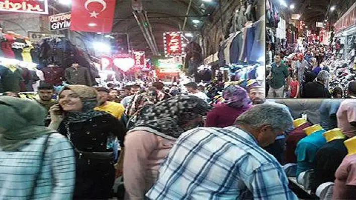 BAYRAM ÇARŞI PAZARI HAREKETLENDİRDİ