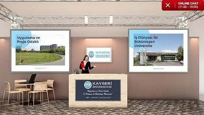 Kayseri Üniversitesi, Online Üniversite tercih fuarına katıldı