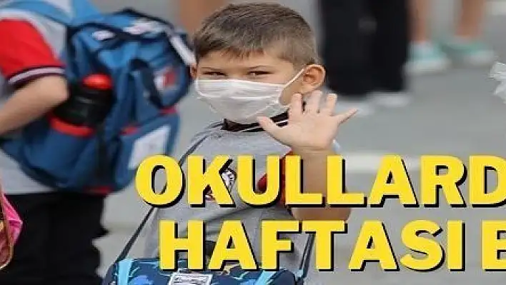 Okullarda uyum haftası başladı