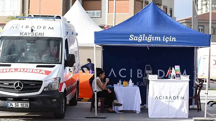 Acıbadem Kayseri Hastanesi'nden Sağlıklı Yaşam Ve Spor Festivali'ne sağlık desteği 