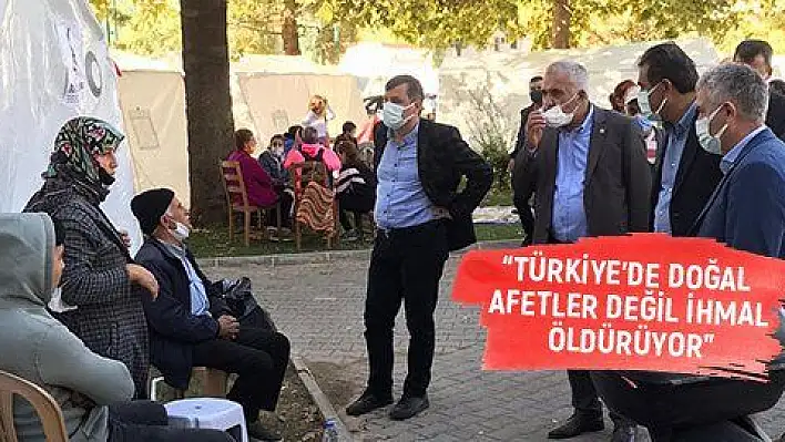 Arık deprem bölgesinde