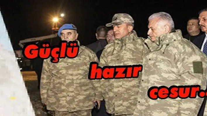 Güçlü hazır cesur...