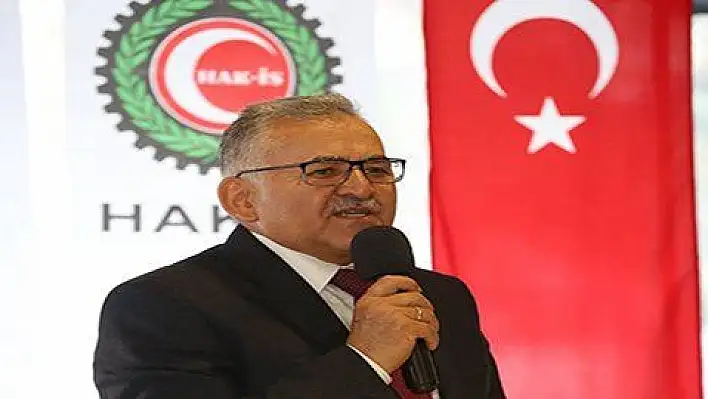 Başkan Büyükkılıç: 'Sendikalar demokrasinin en önemli unsurlarındandır'