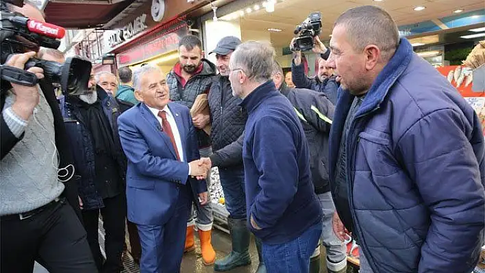 Büyükkılıç: 'Halkın teveccühünü görüyoruz'