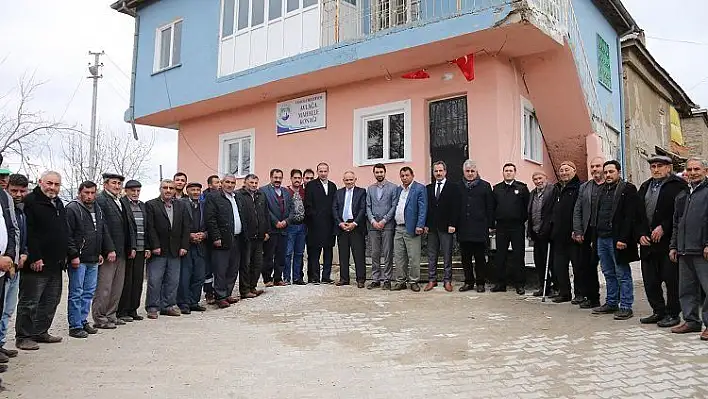 Avlağa Mahalle Konağı törenle açıldı