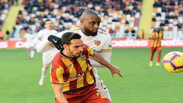 Spor Toto Süper Lig: E. Yeni Malatyaspor: 1 - İM Kayserispor: 1