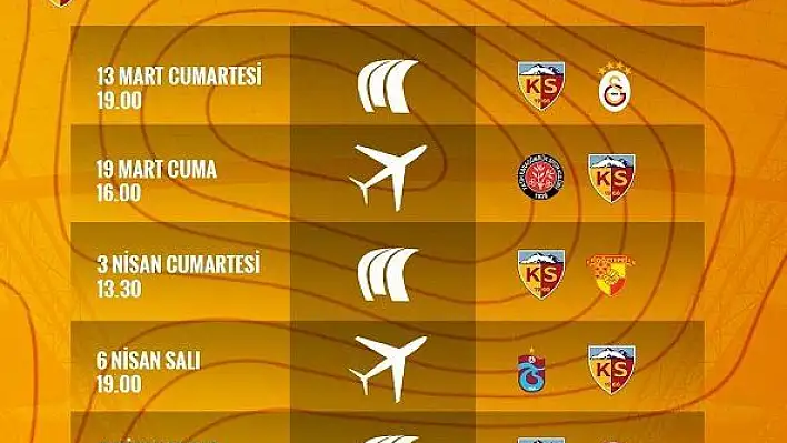 Süper Lig'de 5 haftalık program açıklandı