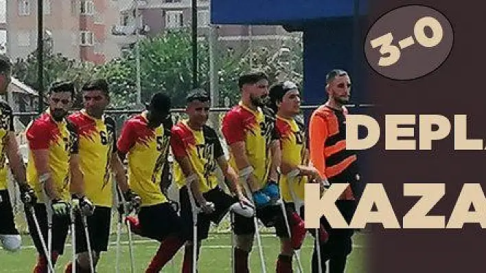 Melikgazi Ampute takımı deplasmanda kazandı