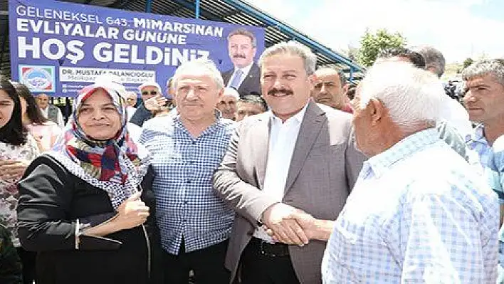 643. Mimarsinan Evliyalar Günü'nde birlik ve beraberlik ile kardeşlik