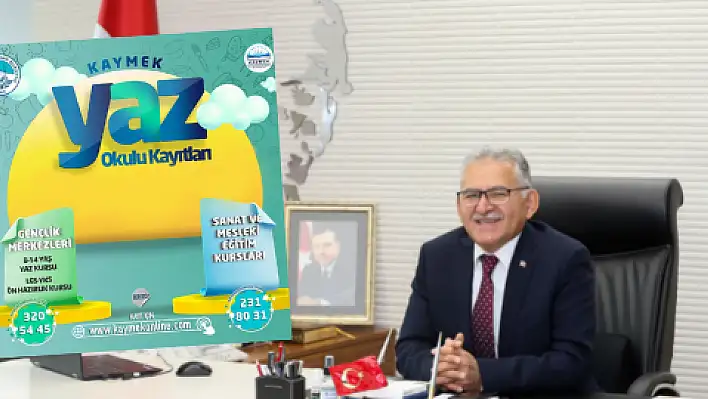 KAYMEK Yaz Okulu'ndan 8 bin 300 kişiye eğitim