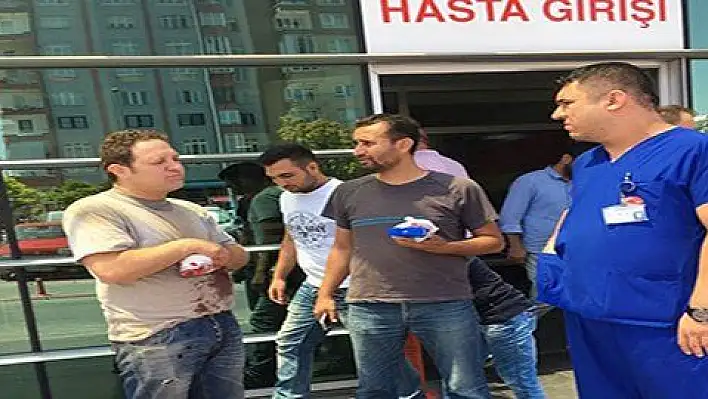 İş kazasında parmağını kaybetti