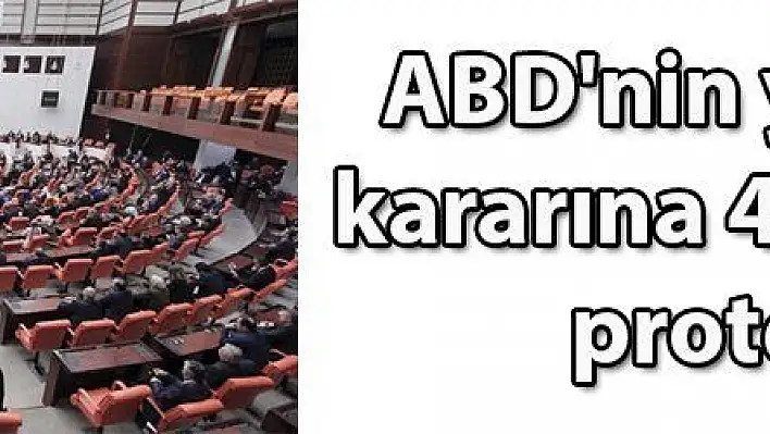 ABD'nin yaptırım kararına 4 partiden protesto