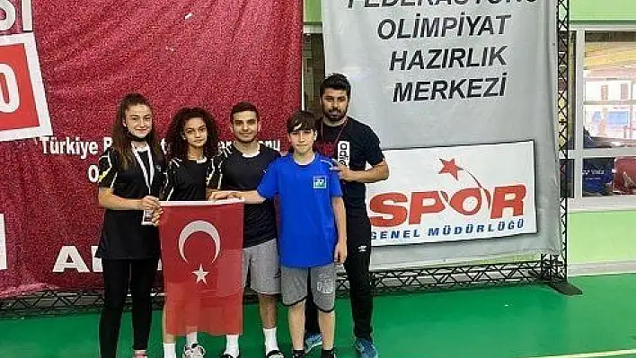 Badmintonda Kayseri'den 7 sporcu Türkiye'yi temsil edecek