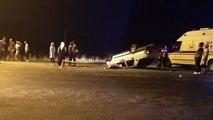 Kayseri'deki trafik kazasında 1 kişi öldü, 2 kişi yaralandı