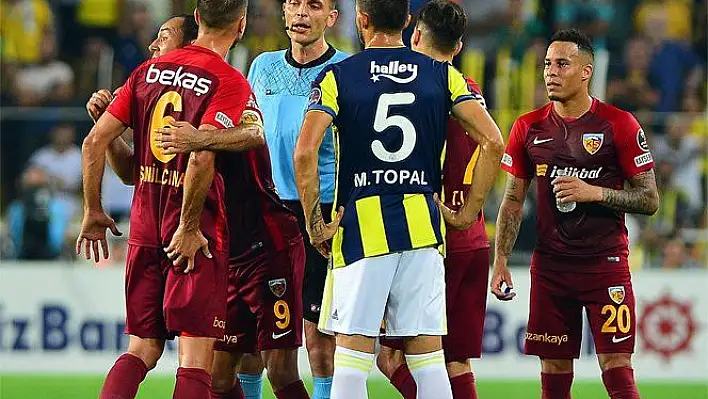 Kayserispor'dan VAR tepkisi