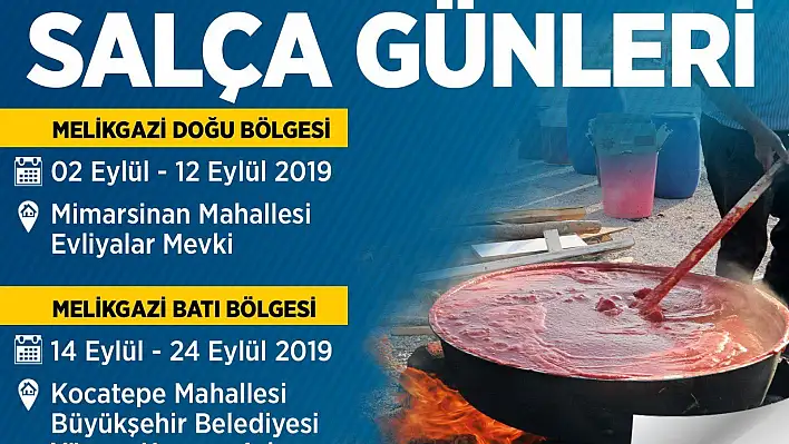 Salça kaynatma günleri başlıyor