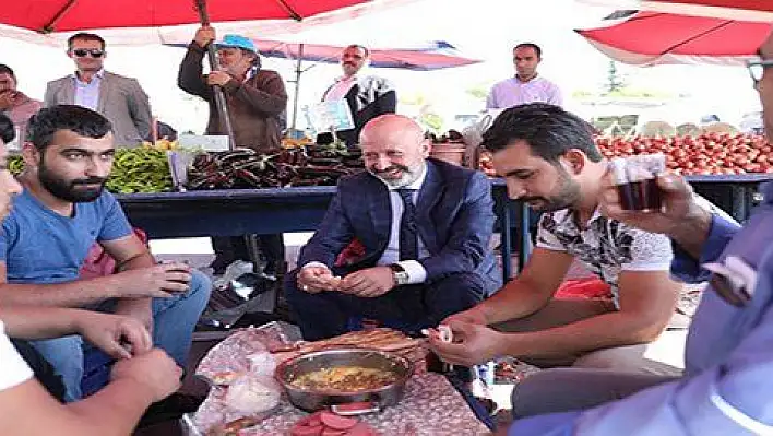 Kocasinan'da, Başkan ile esnaf el ele 