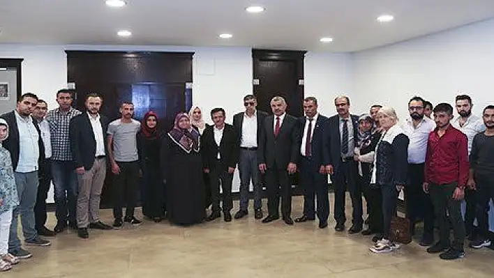 Şehit aileleri ve gaziler Büyükşehir'de 