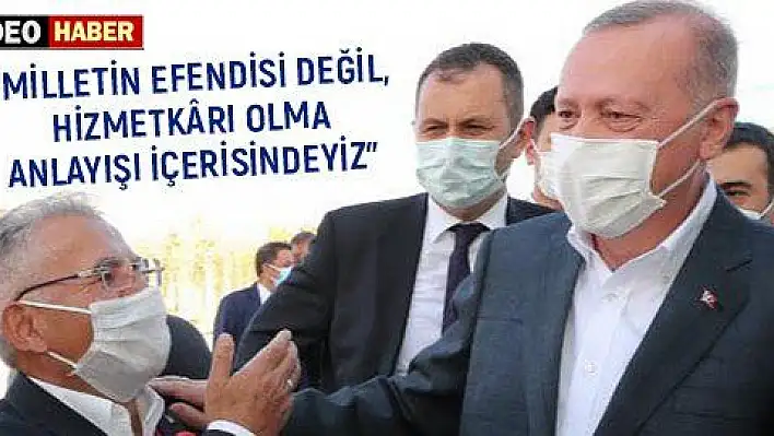 'Ak Parti, milletin iktidarı ve hizmetkârıdır'