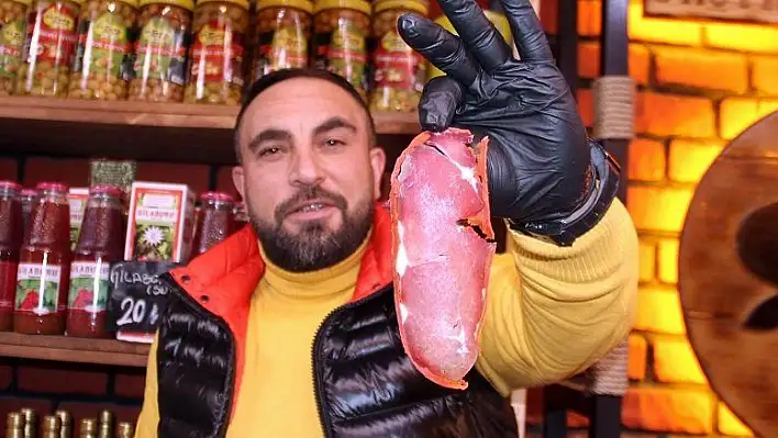 Kayserili pastırmacılar: 'Pastırmanın anavatanı Kayseri'