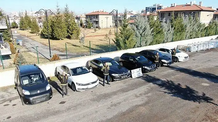 Kayseri polisinden milyonluk change otomobil operasyonu