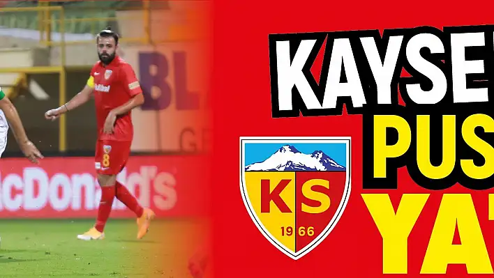 Kayserispor pusuya yattı