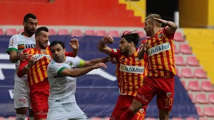 Kayserispor devamını getiremedi (1-1)