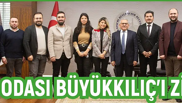 Mimarlar Odası yönetiminden Başkan Büyükkılıç'a ziyaret