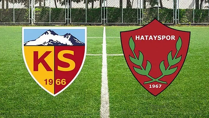 Kayserispor - Hatayspor maçı hakemi belli oldu