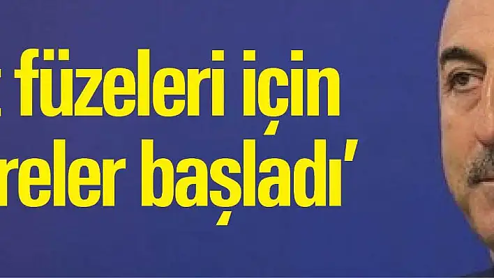 'Patriot füzeleri için müzakereler başladı'