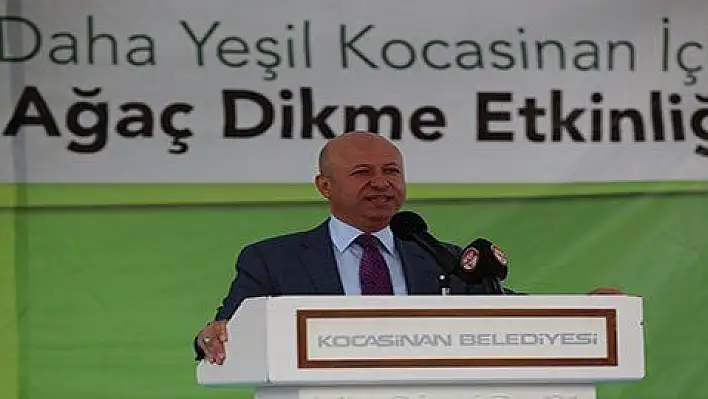 Kocasinan'da Ağaçlandırma Rekora Yürüyor