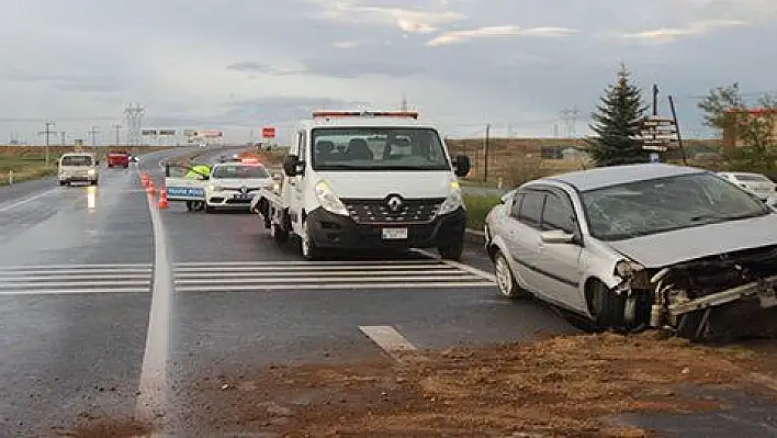 Kayseri'de Trafik Kazası: 4 Yaralı 