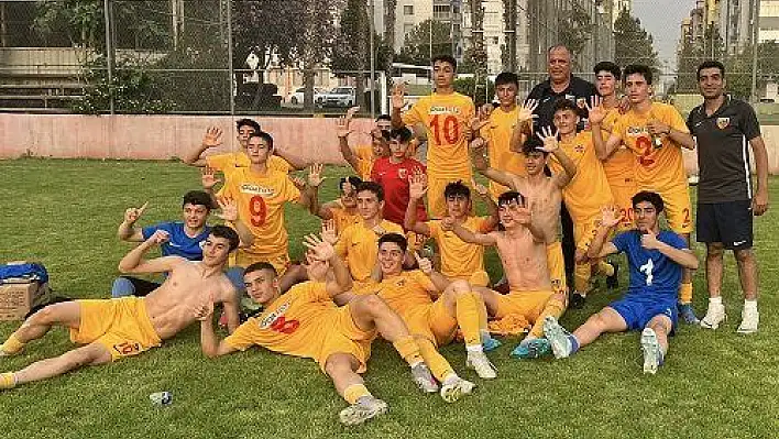 U15 Gelişim Ligi: Kayserispor deplasmanda kazandı