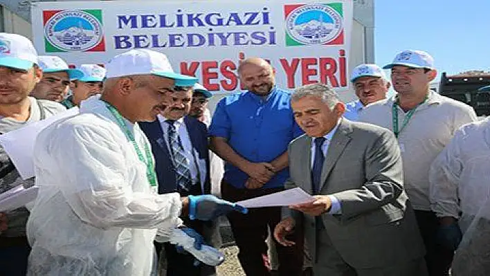 Melikgazi Belediyesi'nden kurban kesim kursu