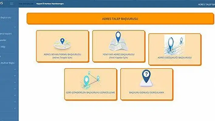 Büyükşehir'in adres talep başvuru projesi hizmete girdi